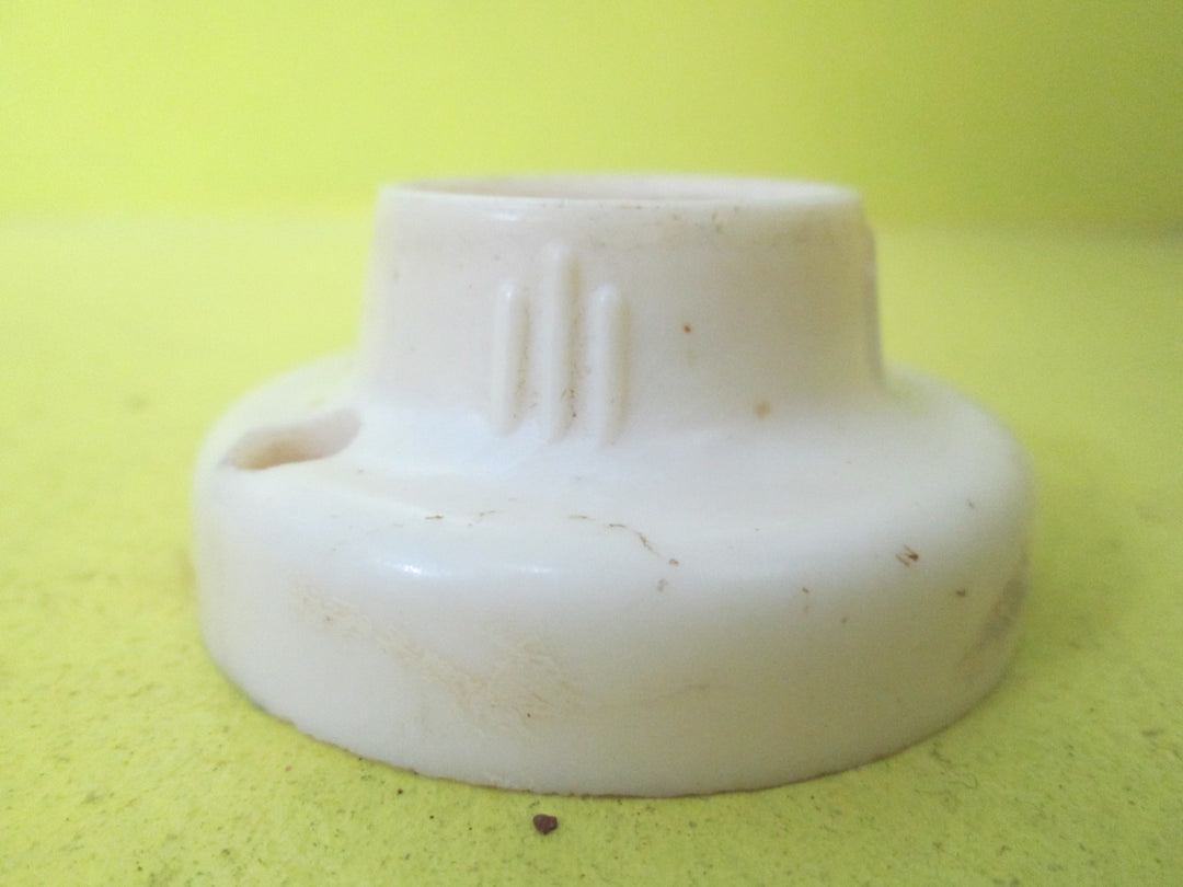 White Bakelite Light Mounts 70D - 30D x 30H