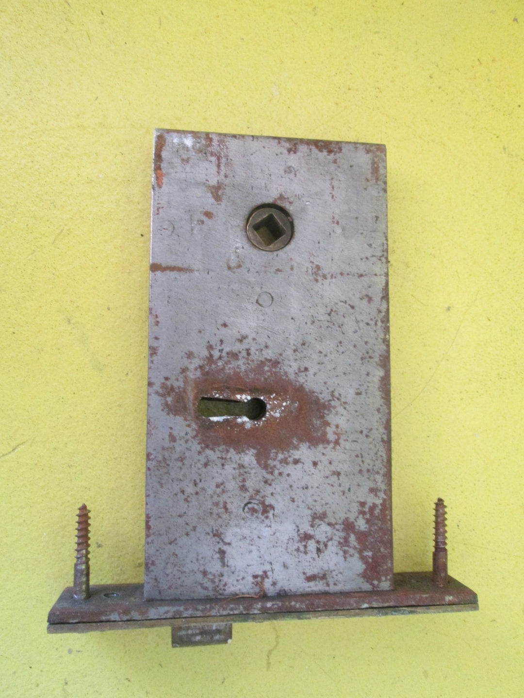 Victorian Villa Mortice Lock Plate 130L x 25W/Body 150W x 80D x 15W