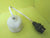 Porcelain Pendant Ceiling Fitting with Brass Lamp Holder 65D  50H/ 30D x 55H