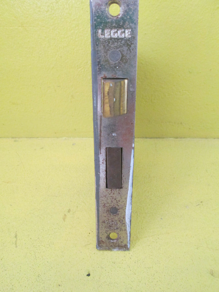 Legge Mortice Lock with Key 55 Axail Plate 153L x 22W/Body 77D x 102L/ 55 Axail