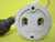 Porcelain Pendant Ceiling Fitting with Brass Lamp Holder 65D  50H/ 30D x 55H