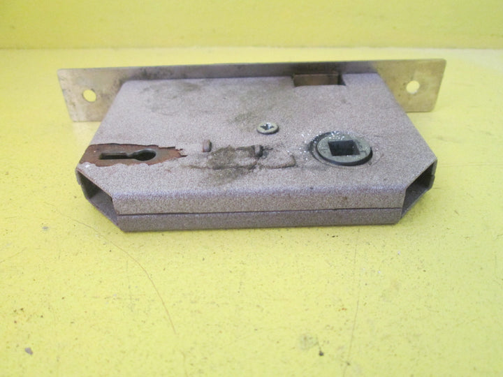 Legge Mortice Lock with Key 55 Axail Plate 153L x 22W/Body 77D x 102L/ 55 Axail