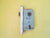 French Door Mortice Lock Plate 140L x 18W/Axial 42mm