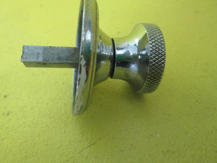 Art Deco Chrome Round Latch Handles 45D-28D x 33H