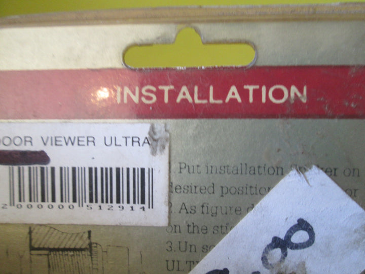 Ultra-View Wide Angle Security Door Viewer 50D x 80-34H