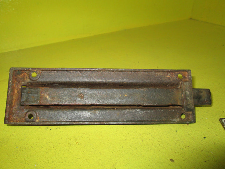 Antique Cast Iron Carriage Door Surface Bolt 160L x50W x 20H