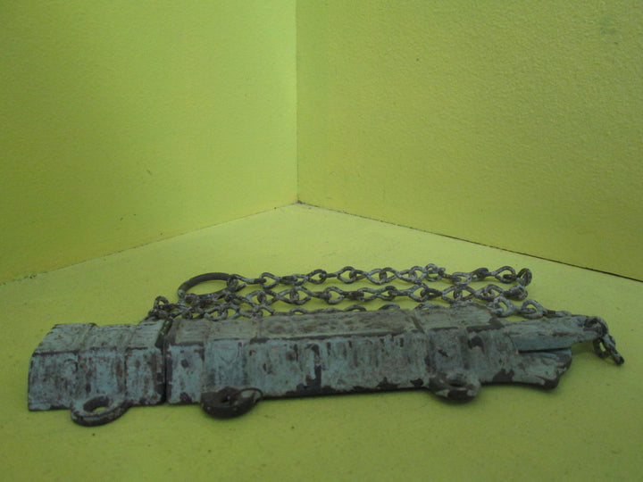 Victorian Surface Slide Bolt with pull Chain