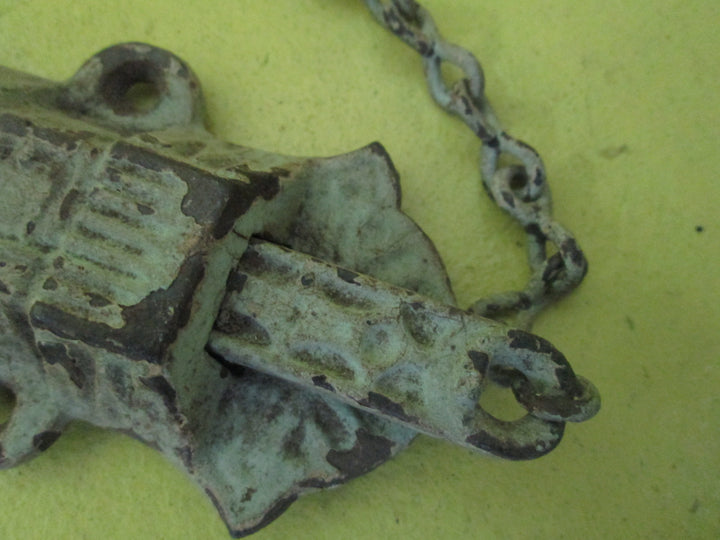 Victorian Surface Slide Bolt with pull Chain
