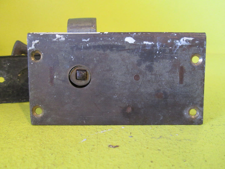 Antique Pull Handle with Rim Lock (120Lx32)