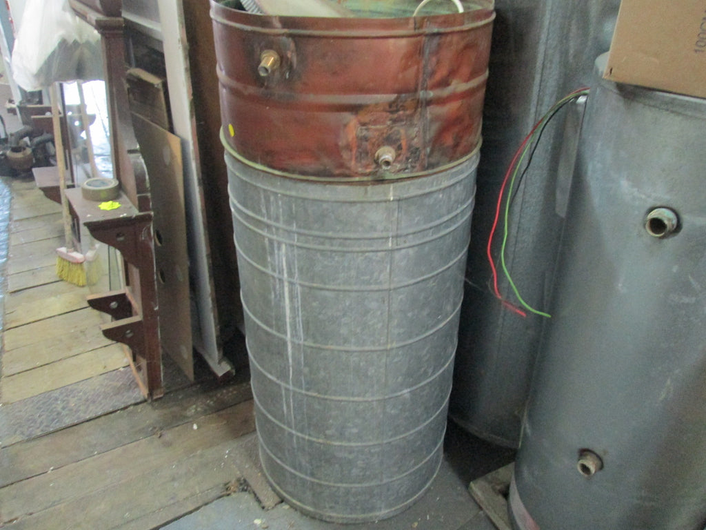 Stanley Hot Water Cylinder 30 Gallons 1969 and Header Tank