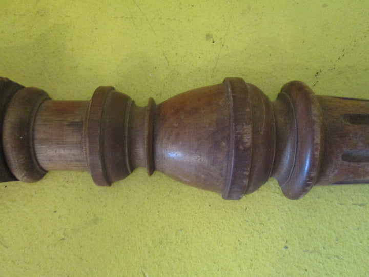 1930s Kauri Ornamental Cupboard or Wall Piece 38Lx6Wx4D