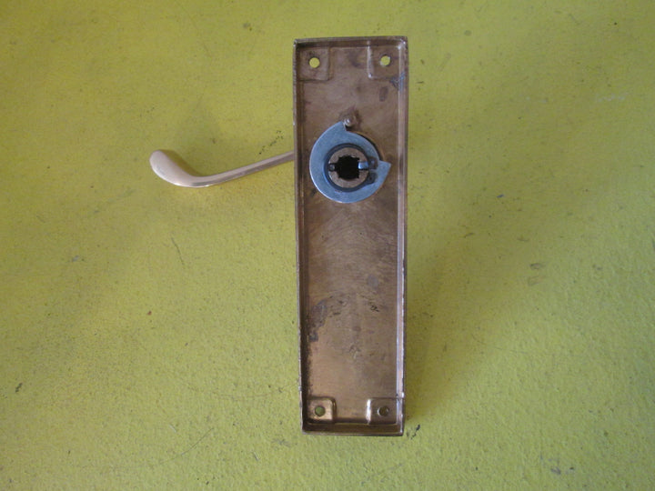 Windsor Belmont Polished Brass Lever Latch Handle 150Lx40W/55D