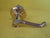Windsor Polished Brass Lever Handle with Mortice 110Lx65H/65D
