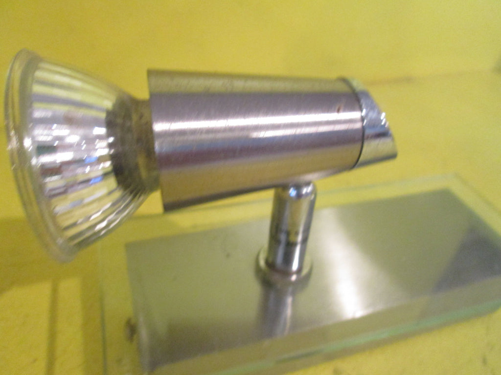 Single Stainless Steel & Glass Downlight with on/off Switch 165L x 70W/95L x 45W