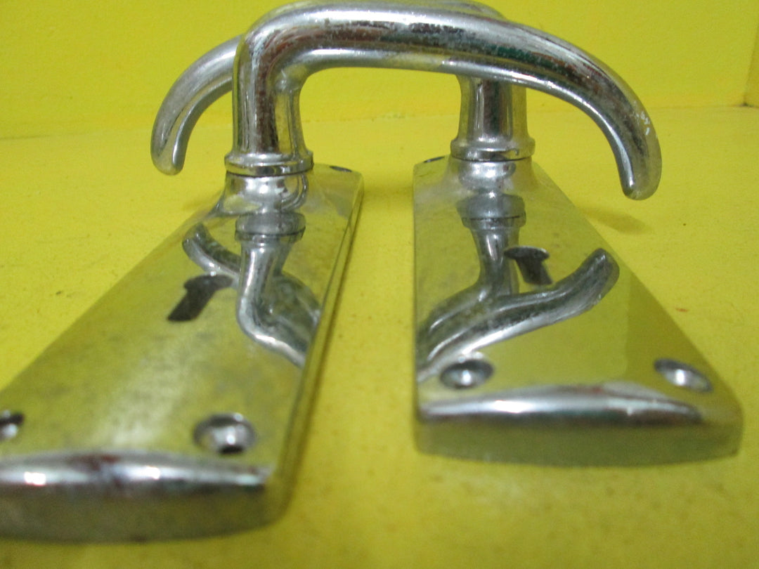 Legge 397 Long Plate Lever Door Handle 152Lx 40W/Lever 105L x 58H