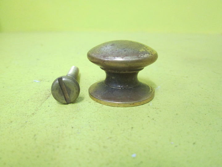 Solid Brass Round Cabinet/Draw Knob 32D x 25H