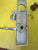 Art Nouveau Front Door Lock Set Plate 190L-50L x 45W-40W/Lever 115L x 45W
