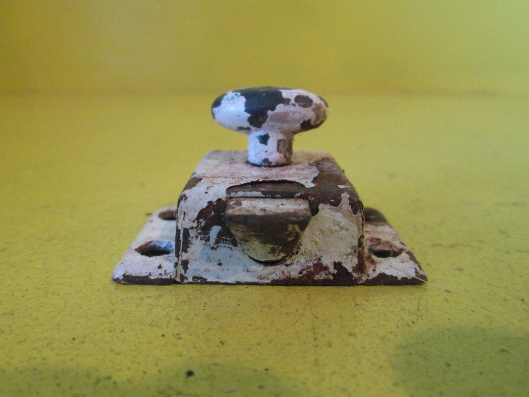 Antique Copper 1950;s Cabinet Latch & Keep 60W x 55L x 40H