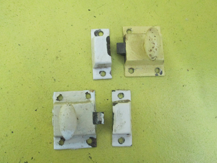 Antique Copper 1950;s Cabinet Latch & Keep 60W x 55L x 40H