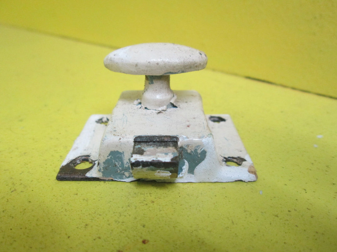 Antique Copper 1950;s Cabinet Latch & Keep 60W x 55L x 40H