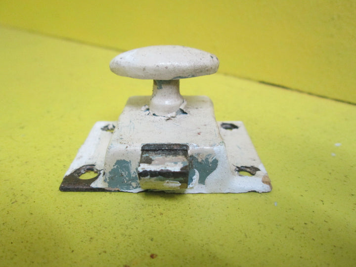 Antique Copper 1950;s Cabinet Latch & Keep 60W x 55L x 40H
