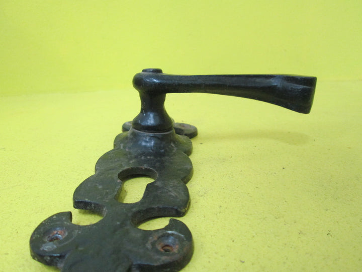 Gothic Cast Iron Stratford  Lever Handle 200L x 55W/Lever 50H x 55W