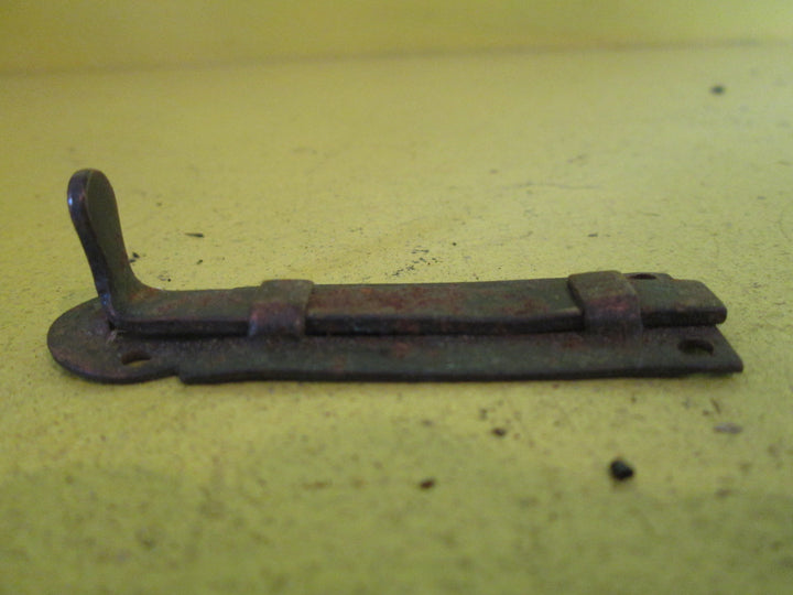 Slimline Slide Bolt - Brass & Antique Copper 50-65L x 15-16W