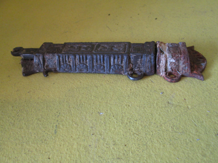 Vintage Ornate Victorian Top Pull Side Bolt 180-140L x 50W