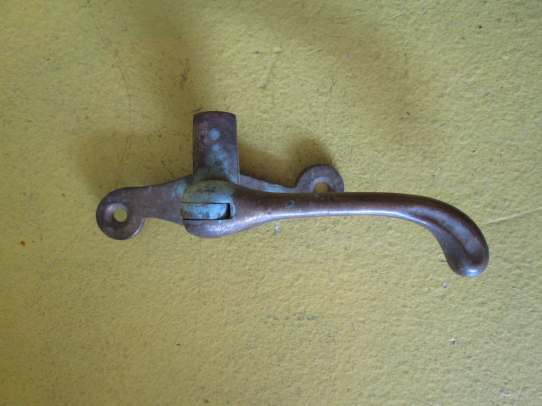 Art Nouveau Curvy Window Latch 82L x 22W/Lever 86L x 41H