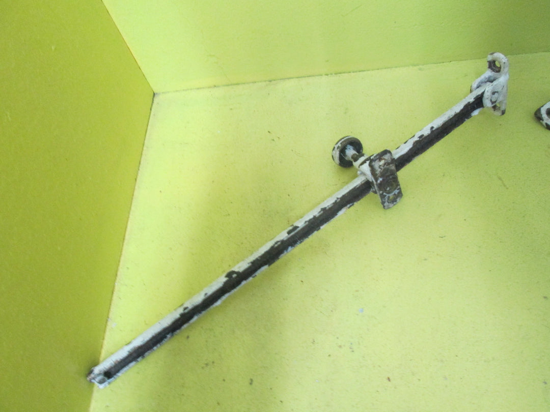 Vintage Brass Locking Re-stricter Stays 315L-320L x 12W-20W x 50H-60H