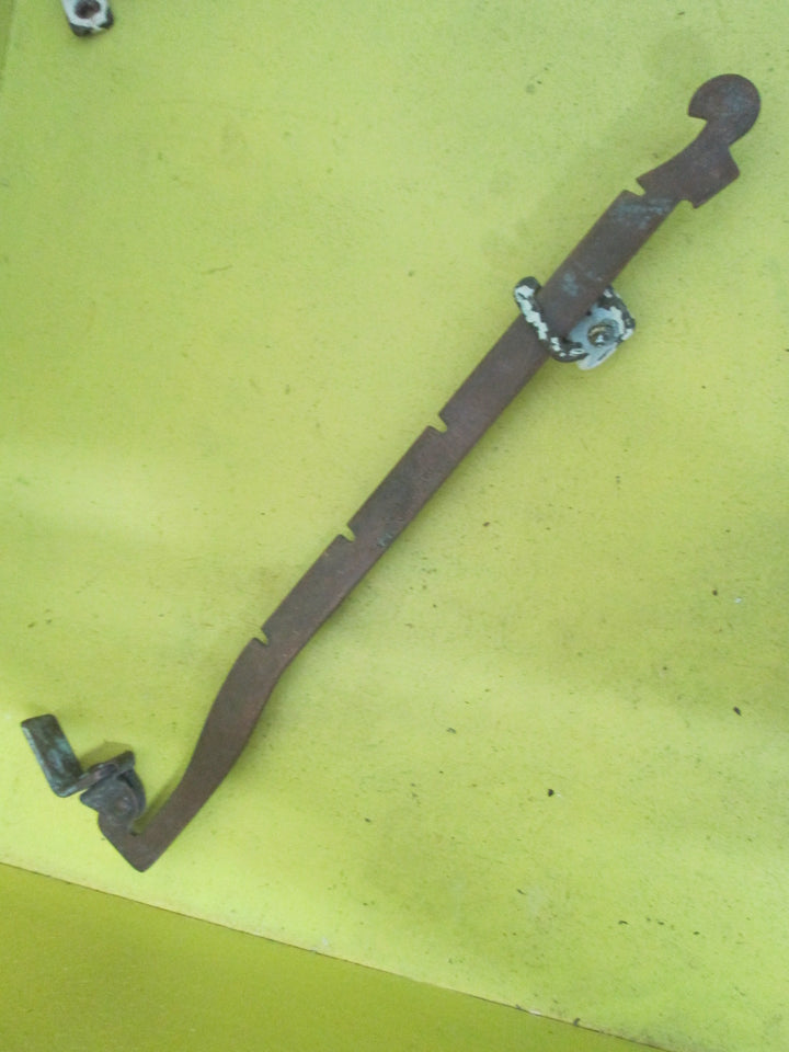 Vintage Brass Restrictor Thin Window Stay
