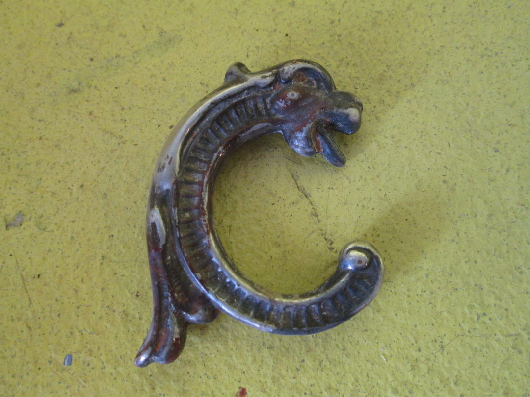 Silver Coated Dragon Handle 47H x 40D