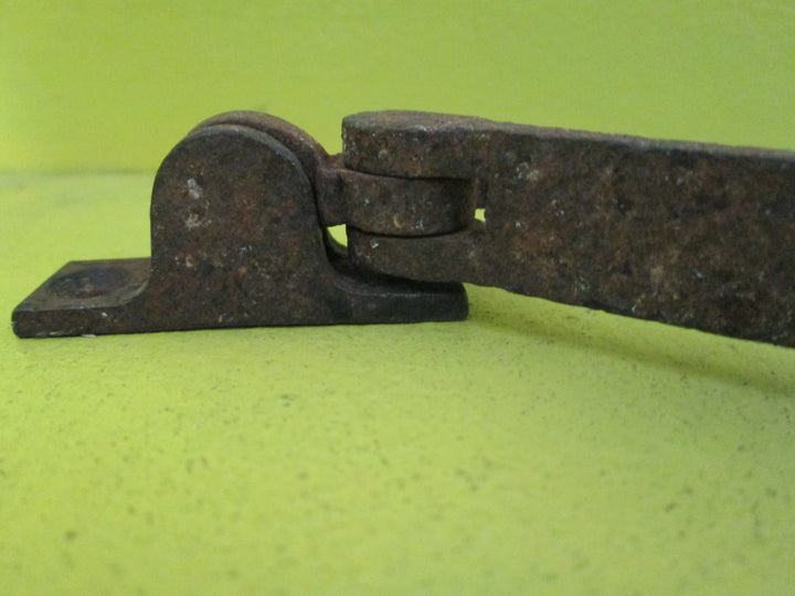 Victorian Cast Iron Solid Circular End Window Stay 335L x 15W