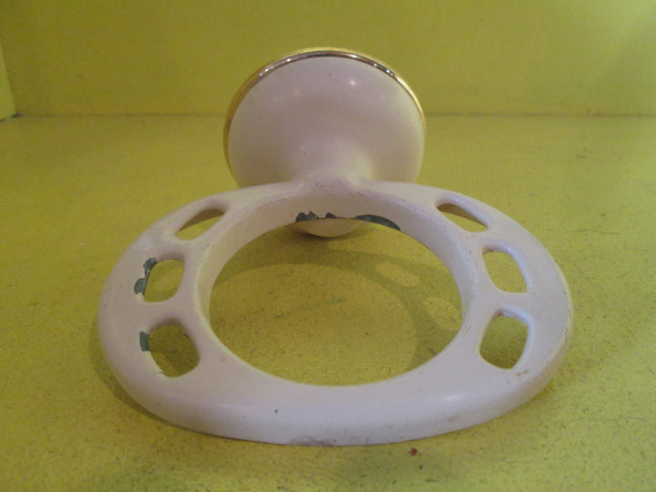 Almond Ivory  Toothpaste Holder 65Dia/Hlolder 110W x 105D