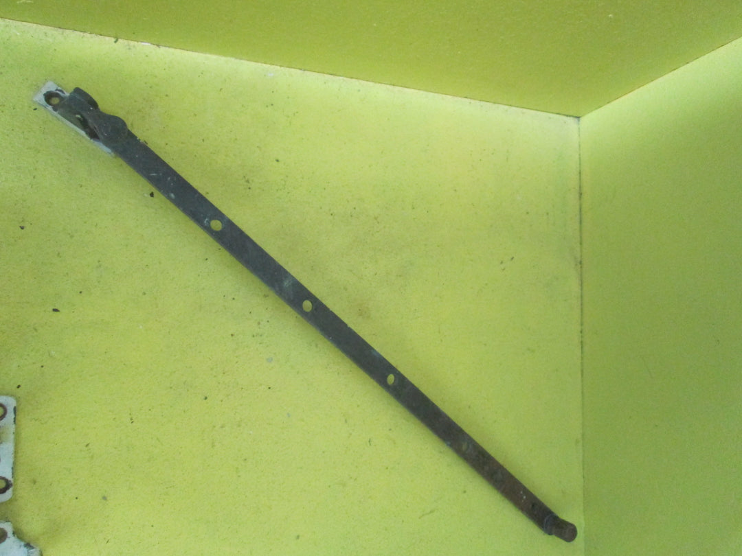 Rectangle Plate Ribbed End Casement Stay 380-365-305L x 12W