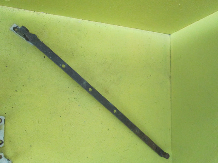 Rectangle Plate Ribbed End Casement Stay 380-365-305L x 12W