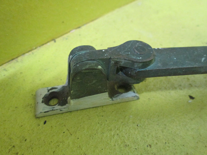 Rectangle Plate Ribbed End Casement Stay 380-365-305L x 12W