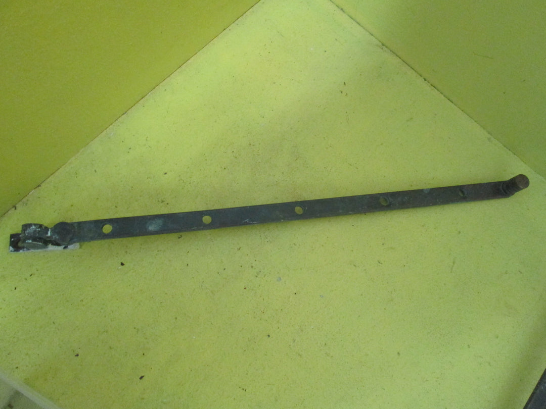 Rectangle Plate Ribbed End Casement Stay 380-365-305L x 12W