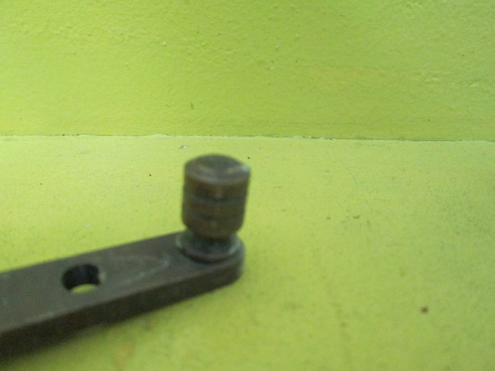 Rectangle Plate Ribbed End Casement Stay 380-365-305L x 12W