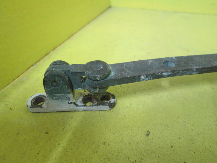 Rectangle Plate Ribbed End Casement Stay 380-365-305L x 12W
