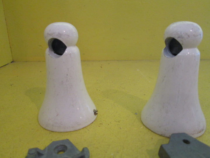 Almond Ivy Towel Holder Mounts 50Dia x 80H
