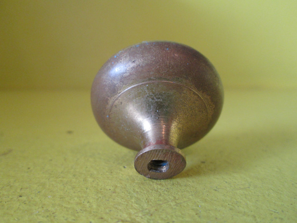 Hollow Squat Brass Circular Cabinet Knob 35Dai x 30H