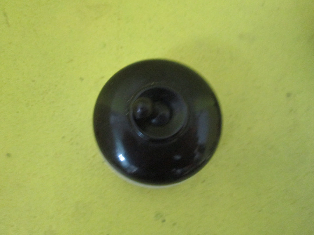 Brown Bakelite Dome Toddle Switch with Porcelain Base 58D x 33H