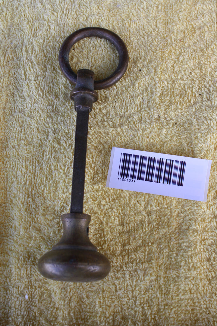 Solid Brass  & Hollow Brass Door Pull Exterior Ring 50/55D x 140L x