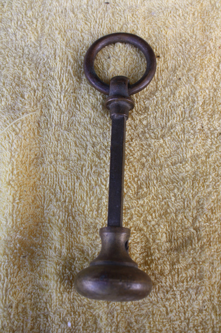 Solid Brass  & Hollow Brass Door Pull Exterior Ring 50/55D x 140L x