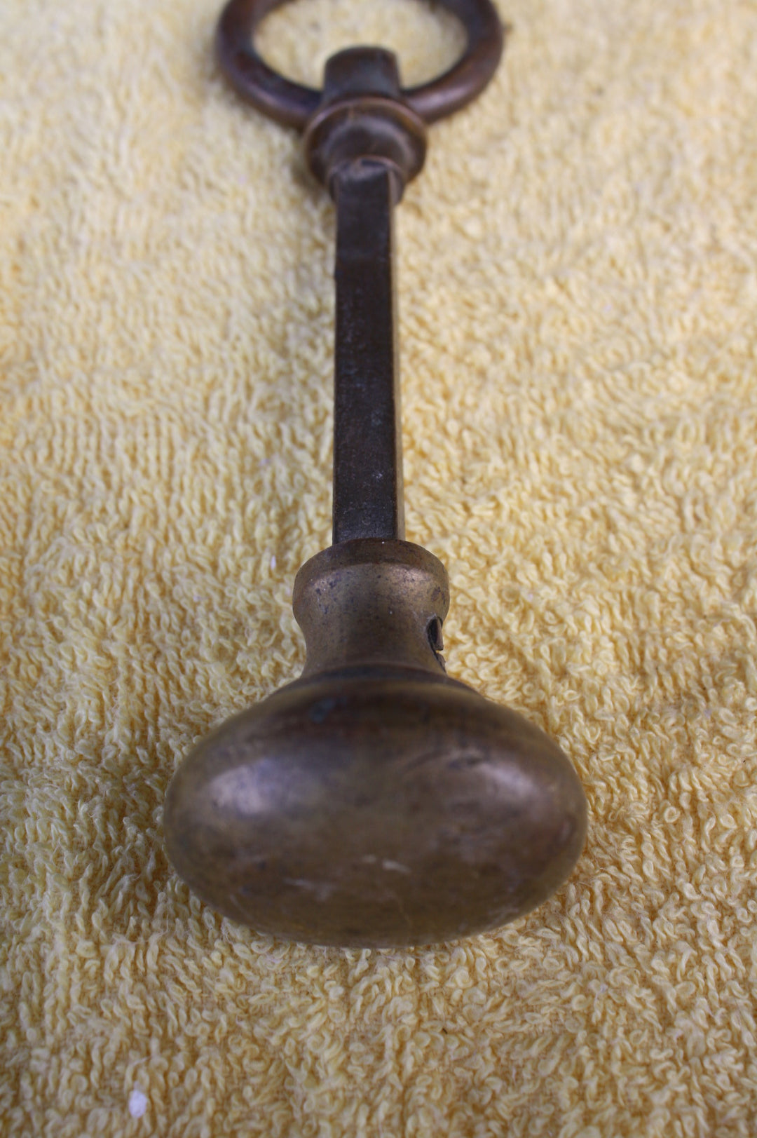 Solid Brass  & Hollow Brass Door Pull Exterior Ring 50/55D x 140L x
