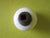 Vintage White Porcelain Knob Handle with Brass 55Dai x 55H