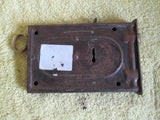 Vintage Pull Ring Villa Lock - No Key