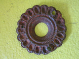 Steel Flower Door Rose Plate 45D x Internal 10 Dis Hole