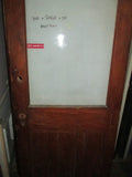 Rimu 3 Panel & 1 Lite Door 2035H x 810W x 50D